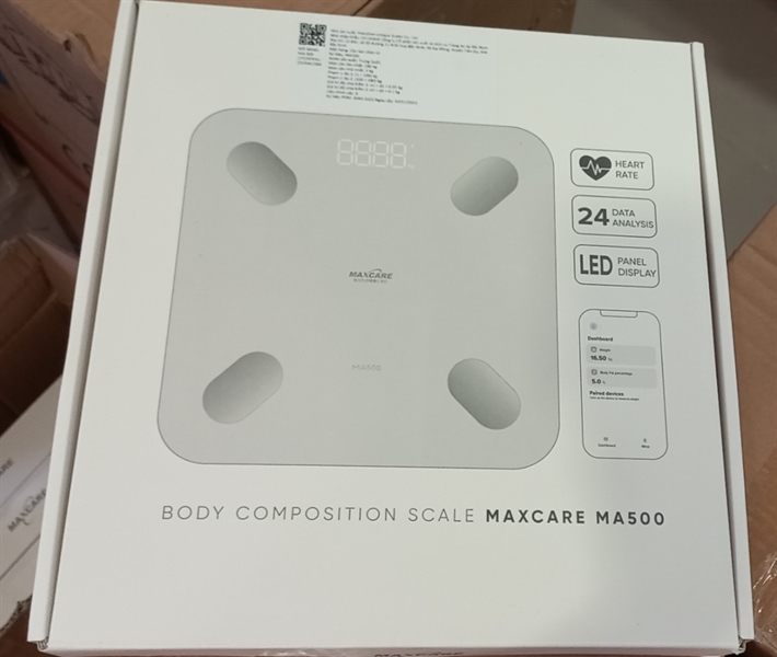 Cân sức khoẻ và phân tích cơ thể Maxcare MA500