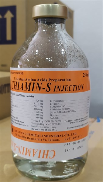 Chiamin S 250ml (K*20chai) - Đài Loan