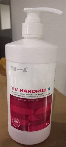 THA Handrub 6 (Sát khuẩn tay dùng trong y tế) 1lít- Tân Hương