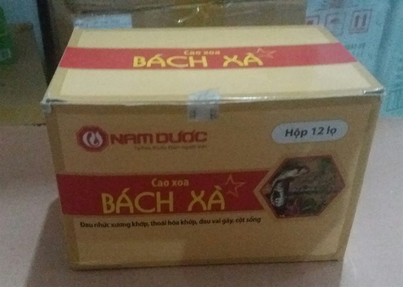 Cao xoa bách xà (H*12lọ*20g) - Nam Dược