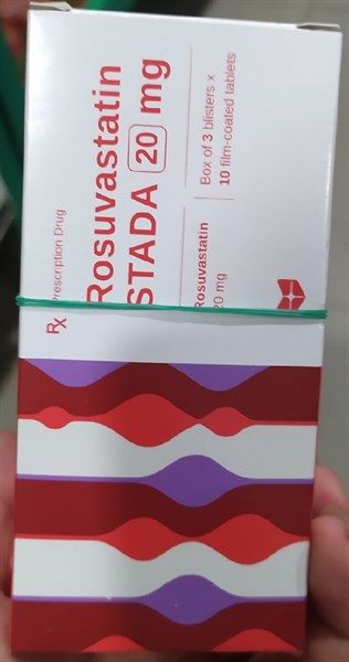 Rosuvastatin Stella 20mg (H*3vỉ*10viên) - Stella