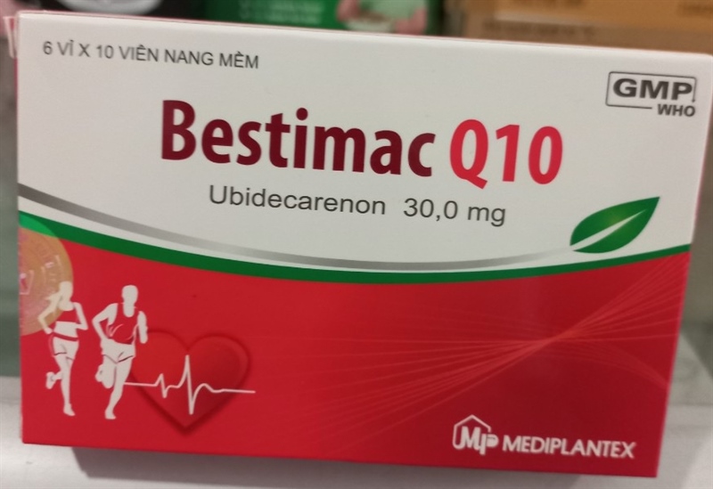 Bestimac Q10 (Hộp 6 vỉ x 10 viên) - Mediplantex