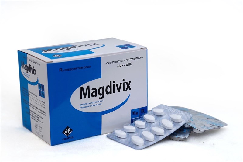 Magdivix ((Hộp 20 vỉ x 10 viên) - Vidipha