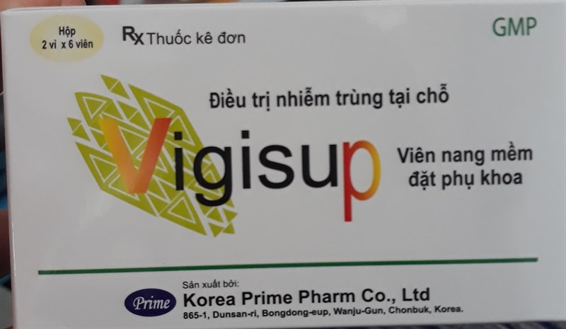 Vigisup (Hộp 2 vỉ x 6 viên) - Korea (Hộp)