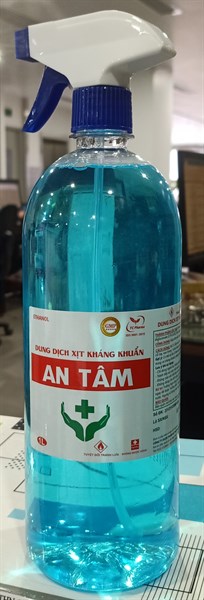 Dung dịch xịt kháng khuẩn An Tâm 1lít - Thành Công