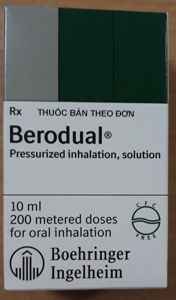 Berodual 10ml (xịt hen) - Germany