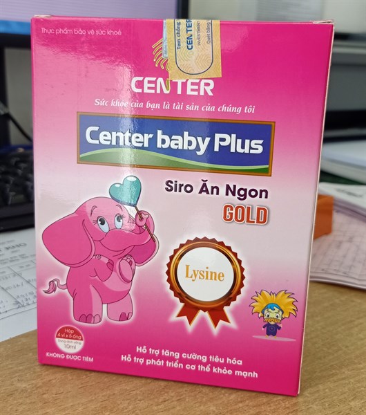 Center baby plus (ăn ngon gold) (H*4vỉ*5ống*10ml) - Center