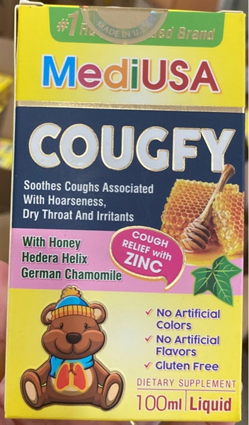 Cougfy 100ml (Giúp long đờm, tan đờm cho trẻ) - MediUSA 2
