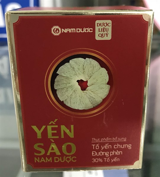 Yến sào ND Tổ yến chưng đường phèn 70ml - Nam Dược