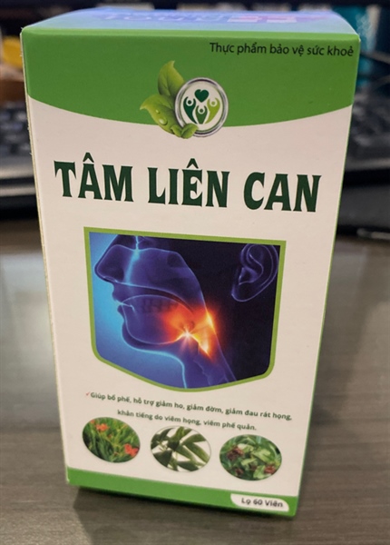 Tâm liên can (Lọ 60 viên) - Dược Liệu HN