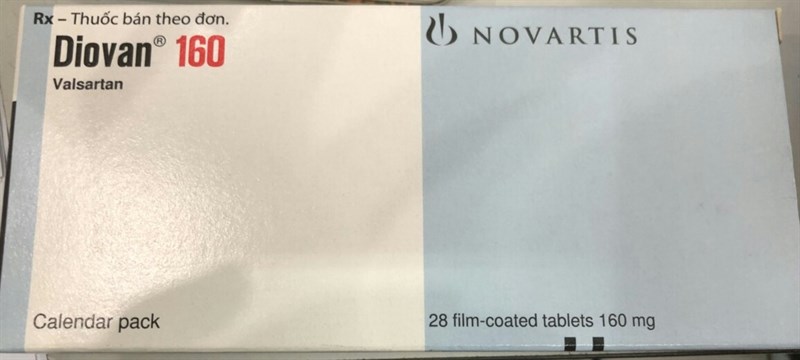 Diovan 160mg (Valsartan) (H*2vỉ*14viên) - Novartis