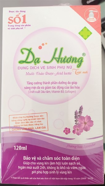 Dạ hương Lavender tươi mới (tím) có vòi 120ml - Hoa Linh