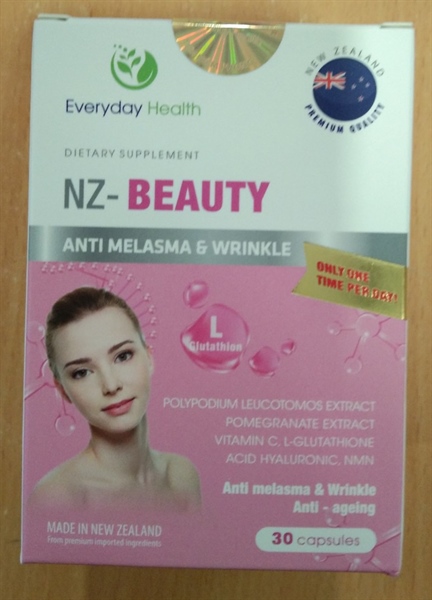 NZ - Beauty (Chống lão hoá) (Lọ 30 viên) - New Zealand (SK Hàng Đầu)