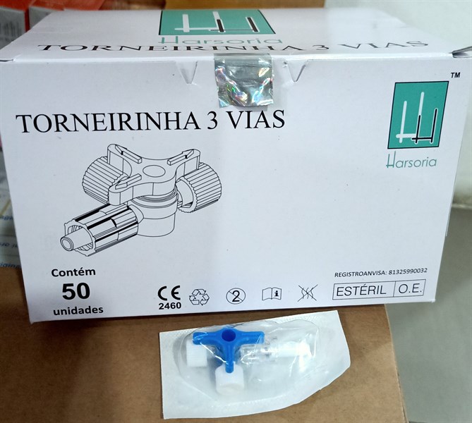 Khóa 3 chạc không dây (Torneirinha 3 vias) - Harsoria/India