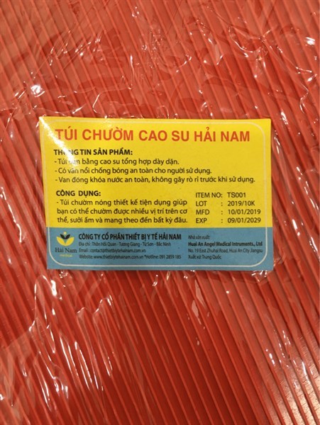 Túi chườm cao su - Hải Nam