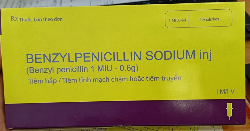 Benzyl Penicillin 1MIU (H*50lọ) - TQ 2