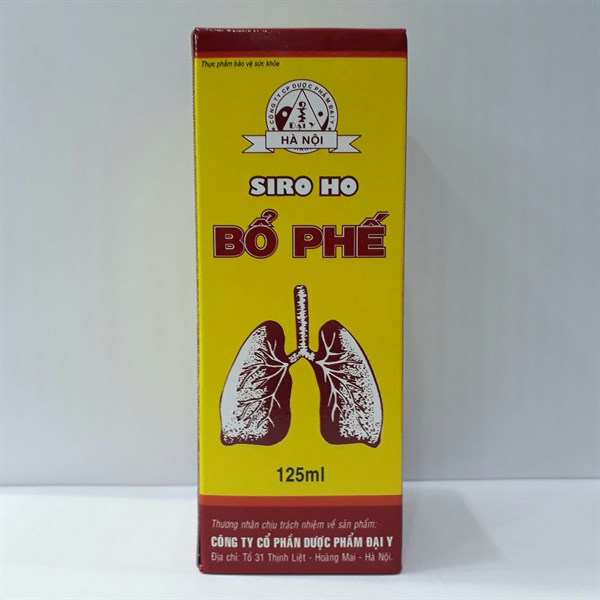 Bổ phế 125ml (K*80lọ) - Đại Y