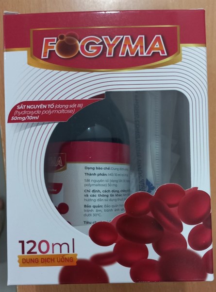 Dung dịch uống Fogyma 120ml (điều trị thiếu máu do thiếu sắt) - CPC 1 Hà Nội