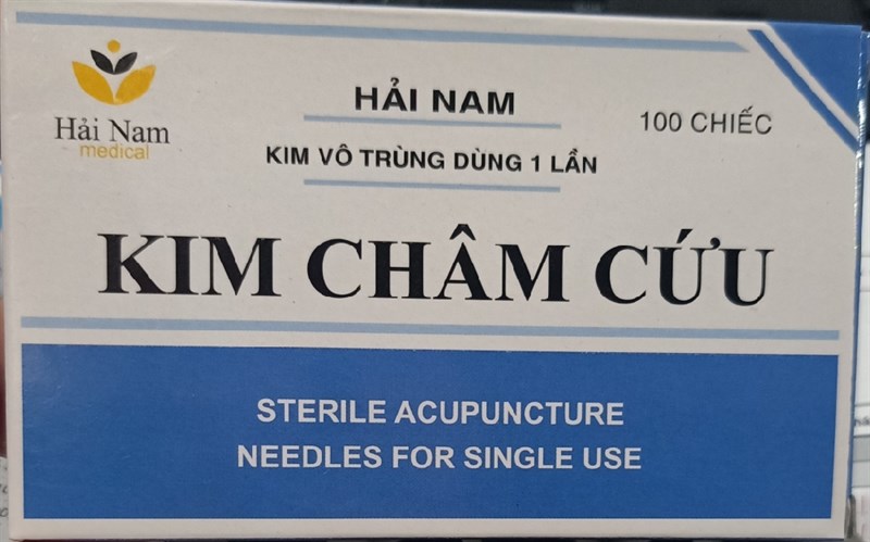 Kim châm cứu số 8 (Size: 0,35 x 60mm) (H*100cái) - Hải Nam