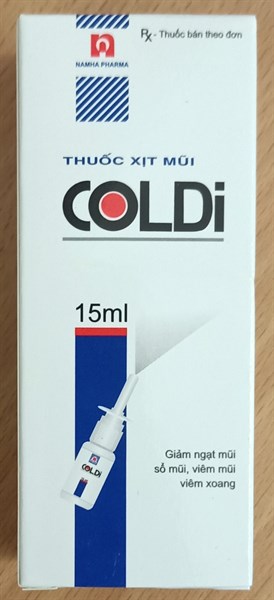 Thuốc xịt mũi Coldi 15ml - Nam Hà