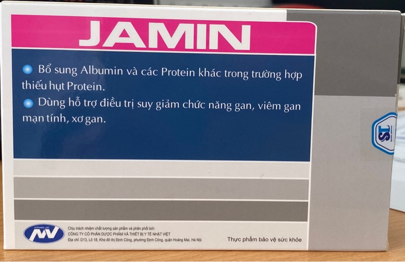 Jamin (Cung cấp Albumin và một số acid amin) (Hộp 3 vỉ x 10 viên) - Santex