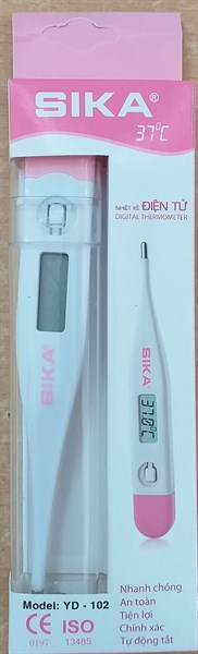 Nhiệt kế điện tử đầu cứng SIKA (Model: YD - 102) - Trung Quốc