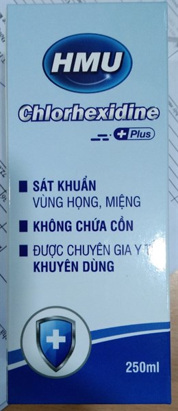 Nước súc miệng HMU Chlorhexidine Plus 250ml - Nguyễn Thiệu