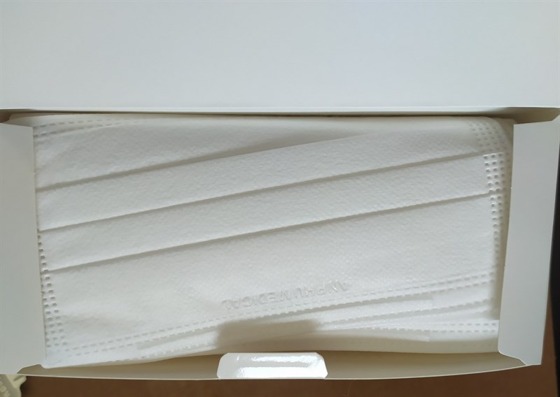 Khẩu trang y tế 3 lớp màu trắng (H*50cái) - TBYT An Phú 2