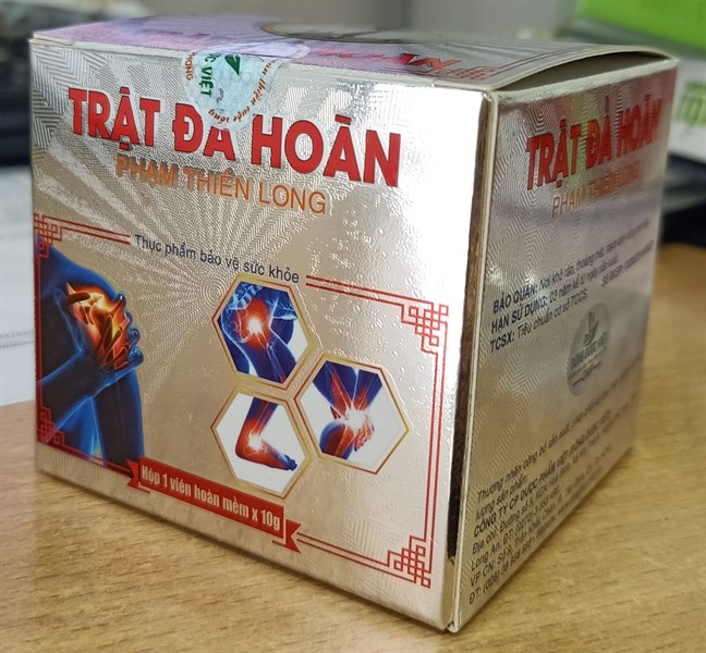 Trật đả hoàn (hoạt huyết, tan máu tụ) (H*1viên*10g) - Đông Dược Việt