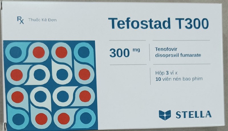 Tefostad T300 (Tenofovir) (H*3vỉ*10viên) - Stella