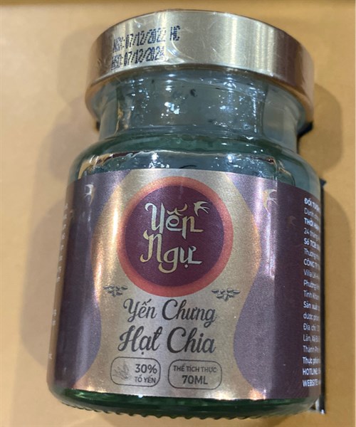 Yến ngự - Yến chưng Hạt chia 70ml - J-CVI