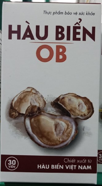 Tinh hàu biển OB (Dùng cho nam giới chức năng sinh lý yếu) (Lọ*30viên) - Usapha