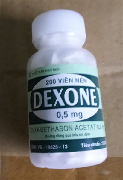 Dexone ( Kiện 200lọ x 200viên ) - 3/2