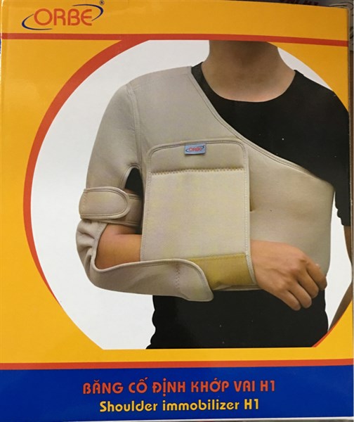 Băng cố định khớp vai trái H1 cỡ M - VTYT Hà Nội
