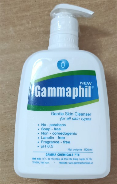 Sữa rửa mặt và toàn thân Gammaphil 500ml - Gamma