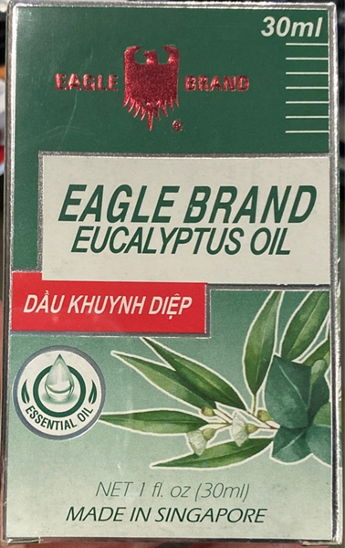 Dầu khuynh diệp Eagle Brand Eucalyptus Oil 30ml - Singapore