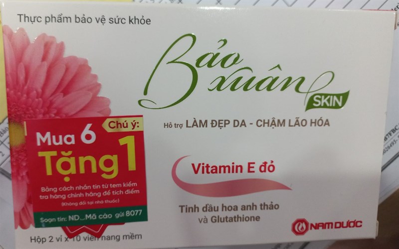 Bảo xuân Skin (H*2vỉ*10viên) - Nam Dược