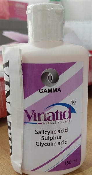 Sữa tắm gội trị nấm Vinatid 150ml - Gamma