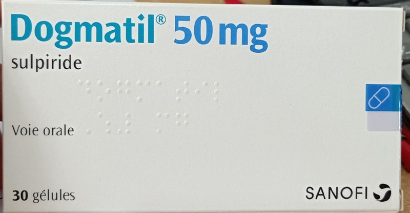 Dogmatil 50mg (Sulpiride) (H*1vỉ*30viên) - France