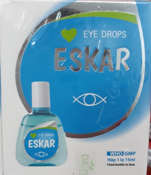 Thuốc nhỏ mắt Eskar 15ml - Dược Khoa