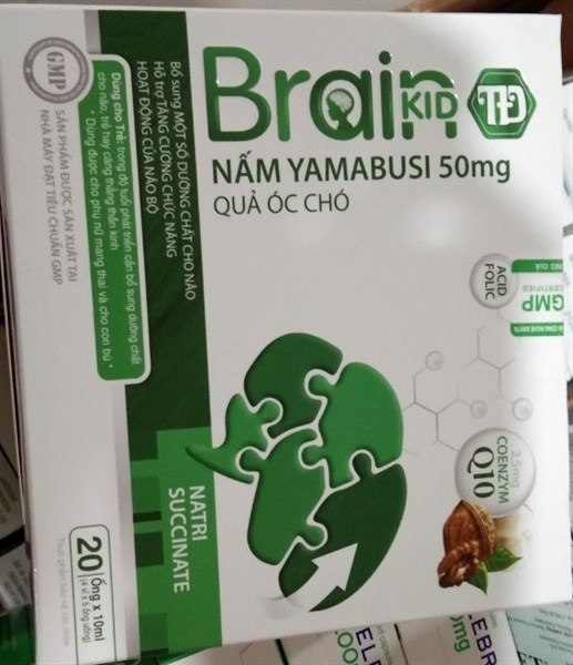 Brain kid TĐ - Bibita - Hỗ trợ Bổ não, cải thiện trí nhớ (H*20ống*10ml)