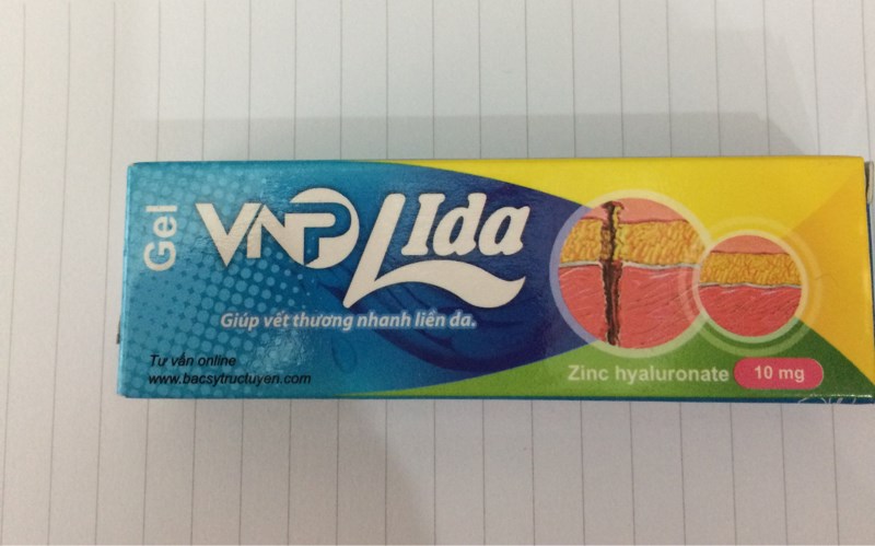 VNP - Lida 10g (Giúp vết thương nhanh liền da) - VNP (Tub)