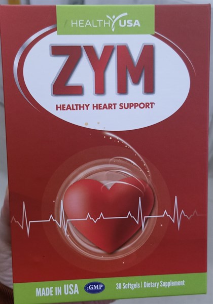 ZYM (Khỏe mạch máu, ngừa đột quỵ) (Lọ*30viên) - Healthy USA