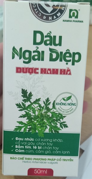 Dầu ngải diệp 50ml (Đau nhức, bầm tím, cảm...) - Nam Hà