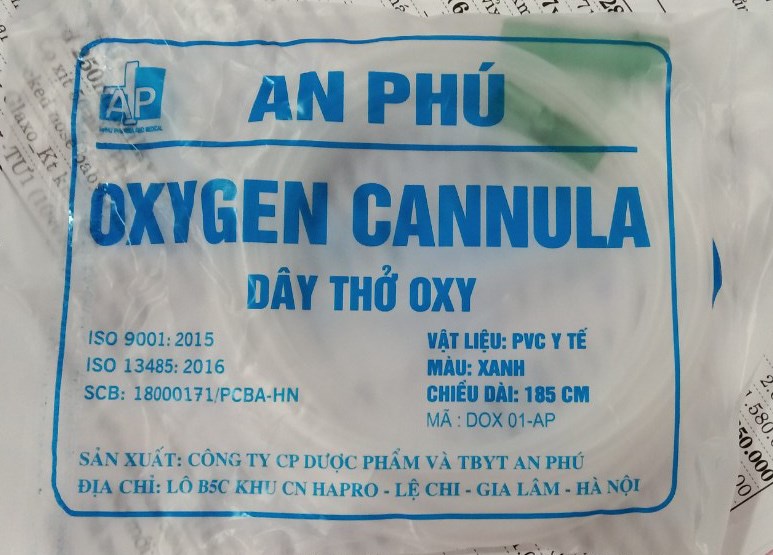 Dây thở oxy người lớn - An Phú