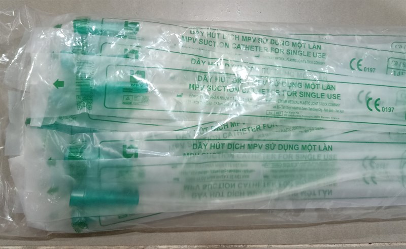 Dây hút dịch MPV không nắp số 14 (Kiện 25 túi x 20 cái) - Y Tế Việt Nam 2