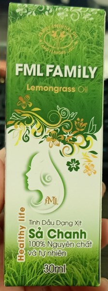 Tinh dầu Sả chanh 30ml - Family