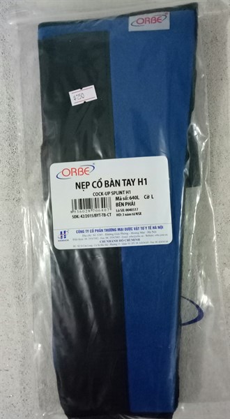 Nẹp cổ bàn tay H1 cỡ L - VTYT Hà Nội