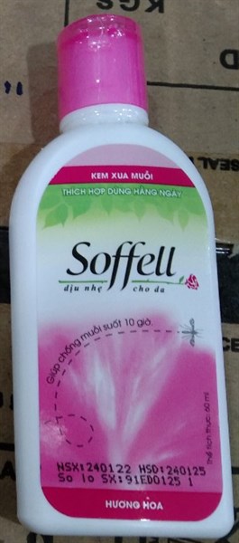 Kem bôi chống muỗi Soffel hương hoa (lọ 60ml) - Indonesia / Đông Dương 2