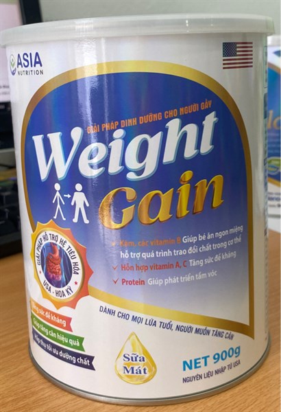 Sữa Nutri Weight Gain 850g (Cho mọi lứa tuổi, người muốn tăng cân) - Asia